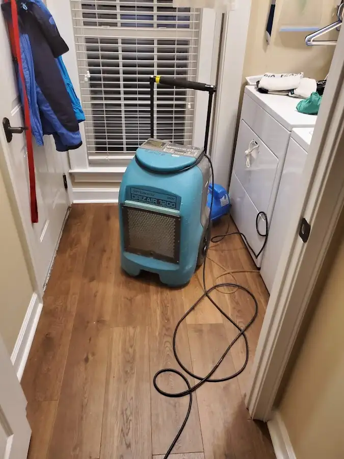 Commercial dehumidifier deployed for Flood Damage Cleanup in Kalifornsky